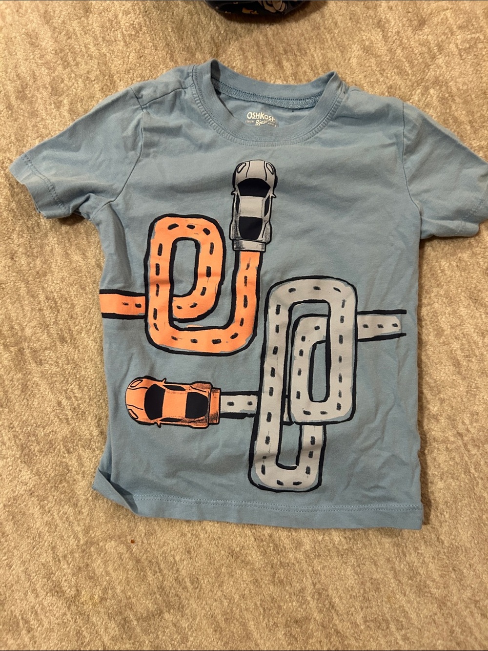 Oshkosh car shirt